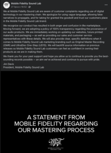 Oświadczenie mobile fidelity